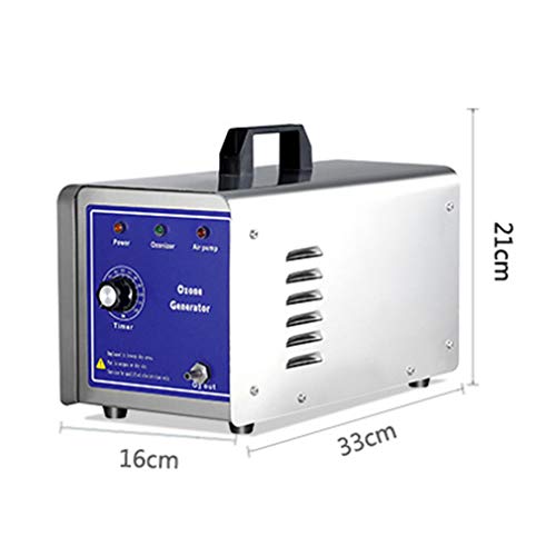 QMHG Commercial ShockOzone Disinfecting Ozone Machine 5000 Mg/H Professional O3 Air Purifier,Heavy Duty Air Cleaner Deodorant Sterilization…