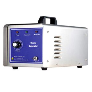 QMHG Commercial ShockOzone Disinfecting Ozone Machine 5000 Mg/H Professional O3 Air Purifier,Heavy Duty Air Cleaner Deodorant Sterilization…
