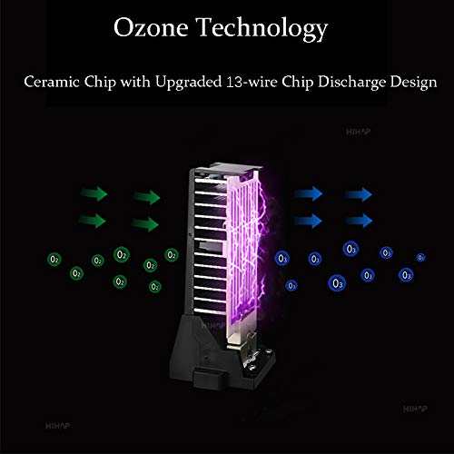 CCHM 20g ShockOzone Disinfecting Ozone Machine, Portable Ozone Air Purifier, Household Ozone Ozone Disinfection Machine, for Intelligent…
